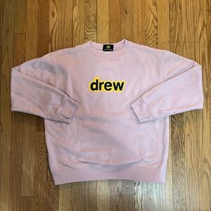DREW HOUSE secret dusty rose crewneck